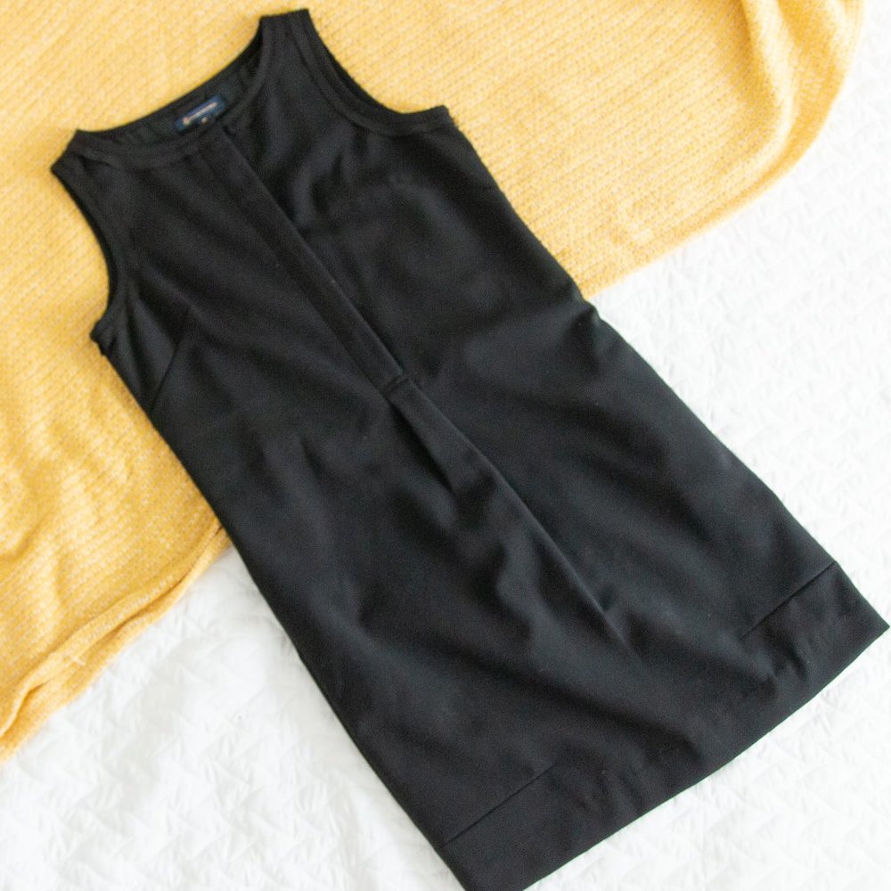 Brooks Brothers Black Sleeveless Dress